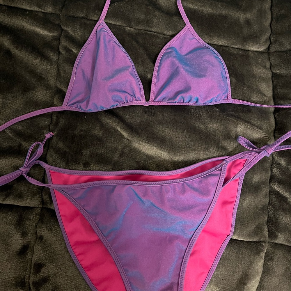 reversible halter bikini